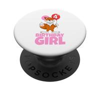 Fox Lover Themed Party 4 Year Old Girls PopSockets PopGrip Adhésif