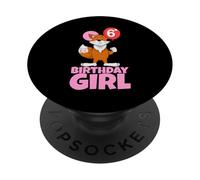 Fox Lover Themed Party 6 Year Old Girls PopSockets PopGrip Adhésif