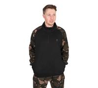 Fox Lw Noir/Camouflage Quart Fermeture Éclair / Carpe Pêche Vêtements