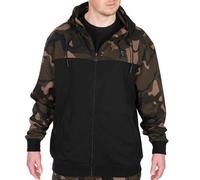 Fox LW Sweat à capuche zippé fendu Noir/camouflage, camouflage, M