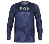 FOX 180 Taunt Maillot de motocross, bleu, taille L pour homme