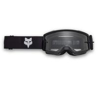 Masque junior fox main ecran clear noir