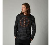 Fox Manches T-Shirt Loisirs Jersey clean up Noir Camouflage Orange M