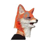 Fox Mask - Halloween Latex Animal Head Mask - DSW