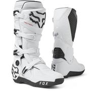 FOX Motion Bottes de motocross, blanc, taille 41 38 40 pour homme