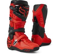 FOX Motion Bottes de motocross, Rouge, Taille 14