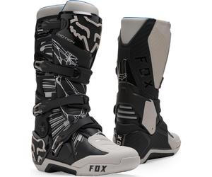 FOX Motion Diffuse Special Edition Bottes de motocross, noir/gris, Taille 9,5