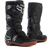 FOX Motion X Bottes de motocross imperméables, noir/marron, Taille 13