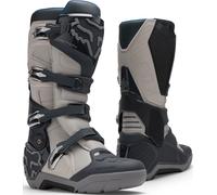 FOX Motion X Bottes de motocross imperméables, Sable/Noir, Taille 14
