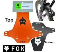 Fox Mud Guard Vélo Garde-Boue Fourche FENDER Boue Garde-Boue Retro Orange