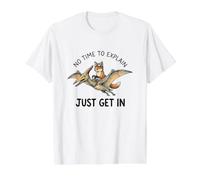 Fox n'a Pas Le Temps d'expliquer Le mème des Dinosaures T-Shirt Graphique avec Valeur