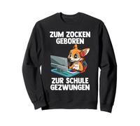 Fox, Né pour Le Jeu Vidéo Sweatshirt