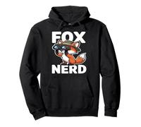 Fox Nerd Chapeau Explorateur avec Jumelles Sweat à Capuche