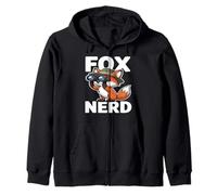 Fox Nerd Chapeau Explorateur avec Jumelles Sweat à Capuche