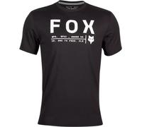 Fox T-shirt Non Stop SS Tech manches courtes Noir Taille M
