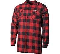 Fox Outdoor Lumberjack Chemise Flanelle Hommes Randonnée Rouge Noir Carreaux