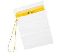 Fox Outdoor Porte-documents étanche transparent avec lanière (grande taille)