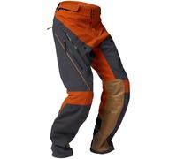 FOX Defend GORE-TEX ADV Pantalon textile moto, gris-orange, taille 34 pour homme