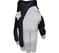 FOX Pawtector Gants de motocross, Noir/Blanc, Taille S