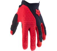 FOX Pawtector Gants de motocross, noir/rouge, Taille XL
