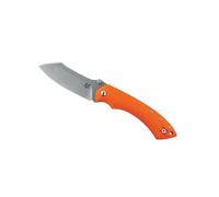 Fox Production Fx.534o Couteau Pelican Lame Acier N690co Finition « Stonewashed », Manche 12,5 Cm G10 Orange