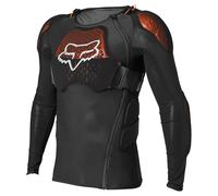 Fox Racing Baseframe Pro D3O Jacket - Veste de Protection Motocross - Veste de Protection D3O - Protecteur homologué CE - Coupe Ergonomique - Respirant - Protecteurs Amovibles - Noir, Taille: S
