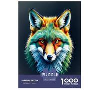 Fox Puzzle 1000 Pièces Adultes Enfants Animaux Puzzles 1000 Pièce Jeux D'adresse Cadeau 70x50cm/1000pcs