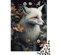Fox Puzzle 1000 Pièces Adultes Enfants Animaux Puzzles 1000 Pièces Jeu Éduchatif Décor À La Maison 1000pcs (75x50cm)