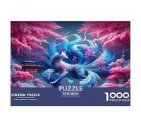 Fox Puzzle 1000 Pièces Educa Jouet en Bois Cadeau Unique De l'art De La Décoration Jeu Éduchatif Challenge Toy Adultes & Enfants des 14 Ans 38x26cm/1000pcs