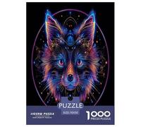 Fox Puzzle 1000 Pièces Educa Jouet en Bois Cadeau Unique Décoration Intérieure Jeu Éduchatif Challenge Toy Adultes Et Enfants À Partir De 14 Ans 70x50cm/1000pcs