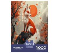 Fox Puzzle 1000 Pièces Educa Jouet en Bois Jeu D'Intelligence Décoration Intérieure Jeu Éduchatif Challenge Toy Adultes & Enfants des 14 Ans 38x26cm/1000pcs
