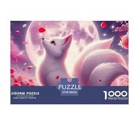 Fox Puzzle en Papier De Haute Qualité Destiné Aux Moments Calmes, Intégrant Fantastique afin De Développer Patience Attention Et Satisfaction Progressive Au Quotidien 38x26cm/1000pcs