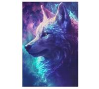 Fox Puzzles 1000 Pièces Adultes, Puzzle en Bois Jeux D'adresse pour Toute La Famille,Jeu De Team Building 78×53cm