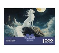 Fox Puzzles 1000 Pièces pour Adultes Et Enfants Animaux Puzzle Classique Puzzle Impossible Activité Familiale Parfaite Art Classique 70x50cm/1000pcs