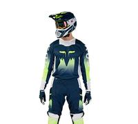 Fox Racing 180 FLORA MAILLOT MOTOCROSS, INDIGO FONCÉ, S