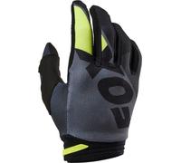 FOX 180 Xpozr Gants de motocross, noir-jaune, taille L