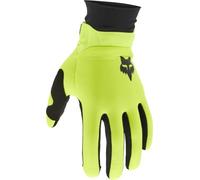 FOX Defend Thermo CE Gants de motocross, jaune/noir, Taille M