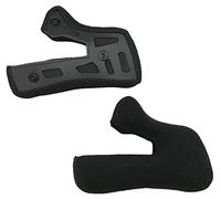 Fox Racing 22 V1 Cheek Pads-Thin Pièces de Rechange pour Hommes, Noir, XL