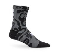 Fox Racing 6" Ranger Sock Frequency Chaussettes, Couleur : Noir. Fréquence :, S/M Mixte