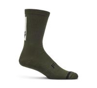 Fox Racing - 8" Defend Sock - Chaussettes vélo Olive Green - L/XL