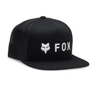 Fox Racing Casquette Snapback Absolute Mesh – 60% coton/40% polyester, réglable – Noir OS