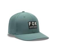 Fox Racing Baseball Cap Fox Non Stop Tech Flexfit Pine S/M Coupe-Vent, Pin, S Mixte