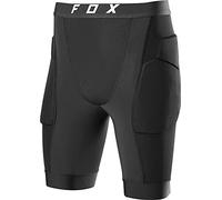 Fox Racing - Baseframe Pro Shorts - Pantalon de Protection Motocross VTT - Protection de Hanche Poron, Tissu Stretch compressif, Ajustement sécurisé, Motocross, Noir, XL