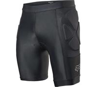 Fox Racing - BASEFRAME Short - Short de Protection VTT - Protection des Hanches, Rembourrage Double densité, Élastique, Ciclismo de montaña, Noir, L
