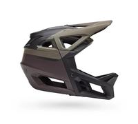 Casque integral fox proframe rizer marron vert