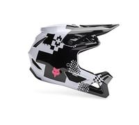 Fox Racing Casco Fox Junior Rampage Digi Img Black/White Ys Casque Adulte Unisexe, Noir/Blanc, S