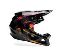 Fox Racing Casco Fox Junior Rampage Kairos Tangerine Ym Casque Adulte Unisexe