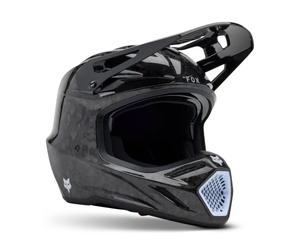 Fox Racing Casco Fox V3 RS Carbon Solid Black S Casque Adulte Unisexe, Noir, S
