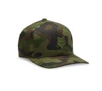 Fox Racing Casquette Coupe-Vent Fox Head Flexfit pour Homme, Camouflage Vert., S/M