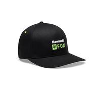 Fox Racing Casquette Kawasaki Flexfit pour homme, noir, S/M